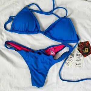 B SWIM blue bikini designed in Los Angeles ⭐️ Blue bikini set